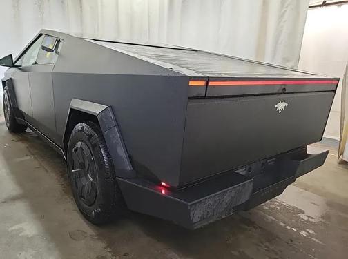 Black 2025 Tesla Cybertruck Cyberbeast