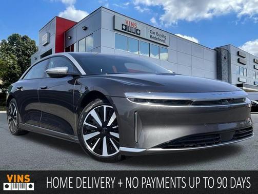Quantum Gray Metallic 2023 Lucid Air Grand Touring