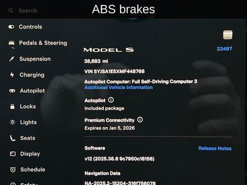 Solid Black 2021 Tesla Model S Long Range