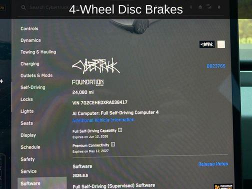 Stainless Steel 2024 Tesla Cybertruck Base