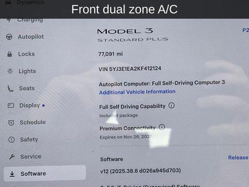 2019 Tesla Model 3 Standard Range Plus