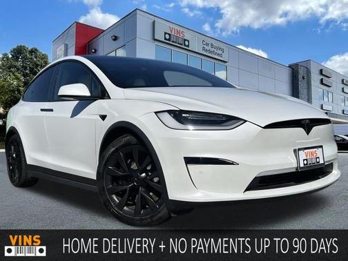 Pearl White Multi-Coat 2022 Tesla Model X Base