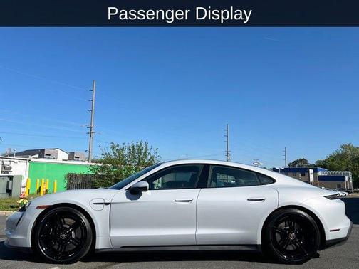 Ice Grey Metallic 2021 Porsche Taycan 4S