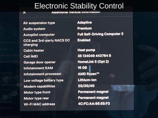 2023 Tesla Model S Standard Range