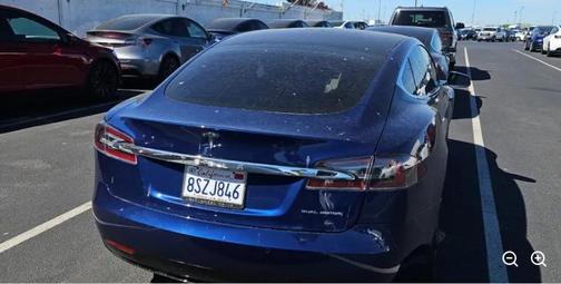Deep Blue Metallic 2021 Tesla Model S Long Range