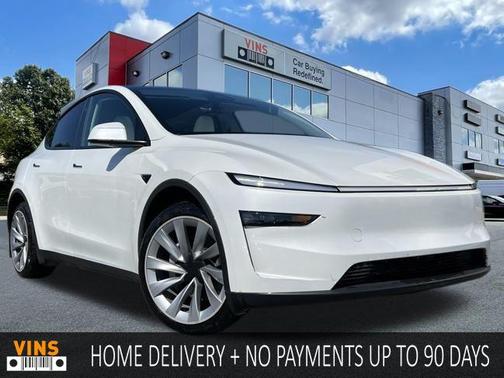 Pearl White Multi-Coat 2026 Tesla Model Y Launch Series