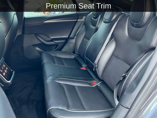 Gray 2022 Tesla Model S Plaid