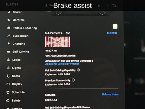 Pearl White Multi-Coat 2022 Tesla Model X Plaid