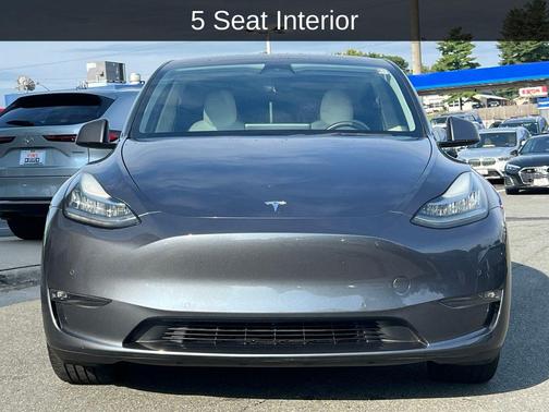 Gray 2022 Tesla Model Y Long Range