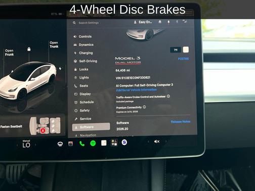 Pearl White Multi-Coat 2022 Tesla Model 3 Performance