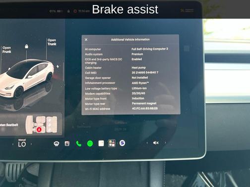 Pearl White Multi-Coat 2022 Tesla Model 3 Performance