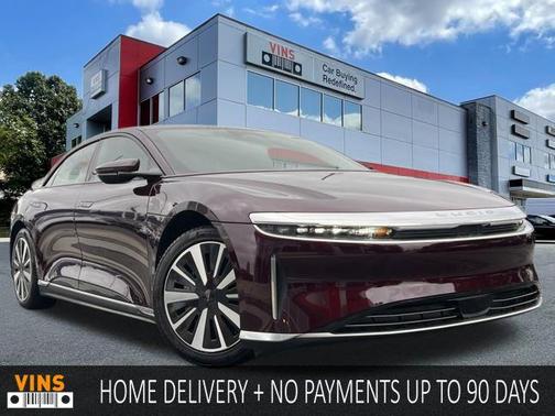 Maroon 2024 Lucid Air Touring