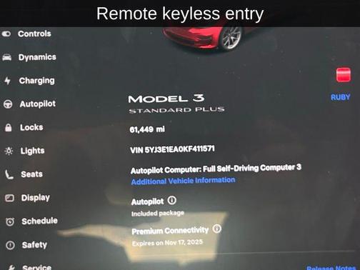 2019 Tesla Model 3 Standard Range Plus