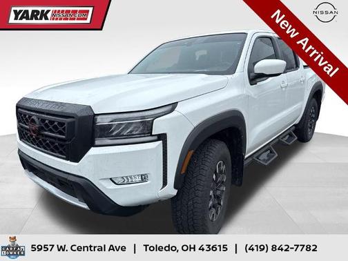 Glacier White 2023 Nissan Frontier PRO-4X