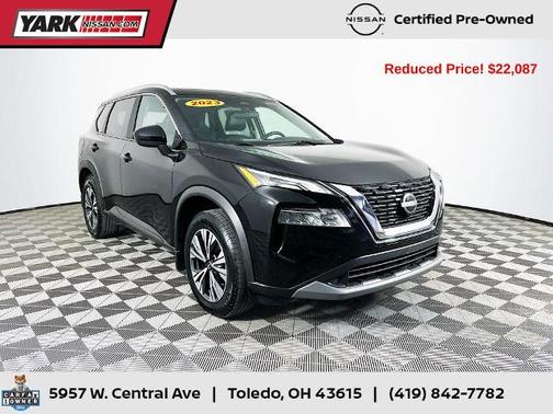 Black 2023 Nissan Rogue SV