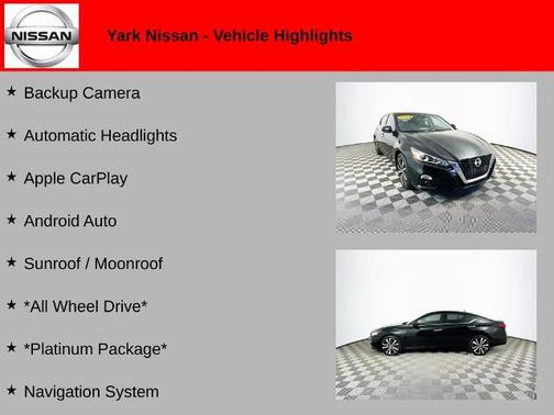 2021 Nissan Altima 2.5 Platinum