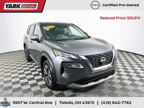 Gun Metallic 2023 Nissan Rogue SV
