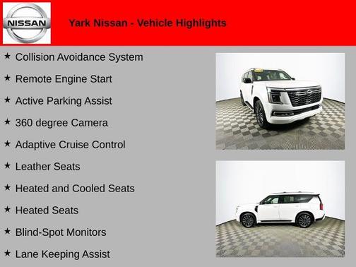 2025 Nissan Armada Platinum Reserve