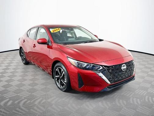 Scarlet Ember 2024 Nissan Sentra SV