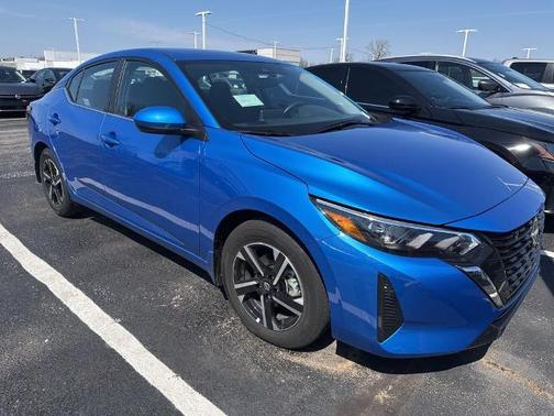 Electric Blue Metallic 2025 Nissan Sentra SV