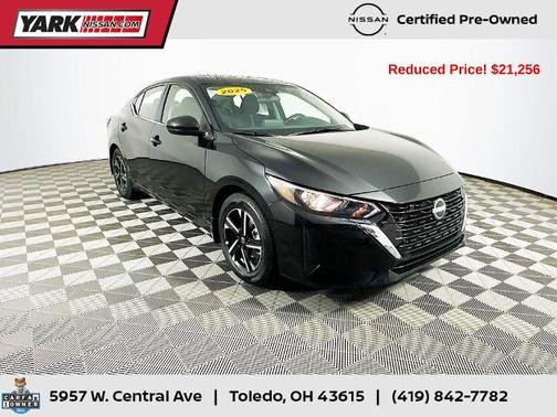 Black 2025 Nissan Sentra SV