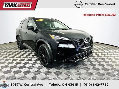 Black 2023 Nissan Rogue SV