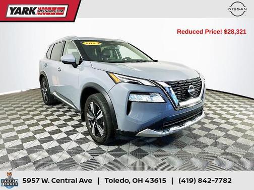 Boulder Gray Pearl 2023 Nissan Rogue Platinum