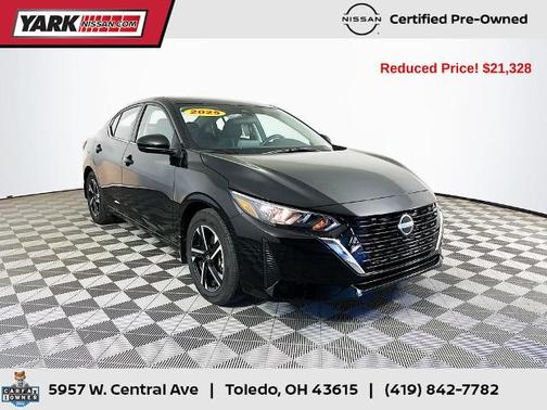 Black 2025 Nissan Sentra SV