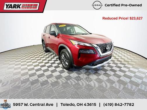 Scarlet Ember 2023 Nissan Rogue S