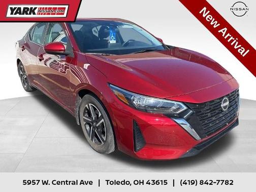 Scarlet Ember 2024 Nissan Sentra SV