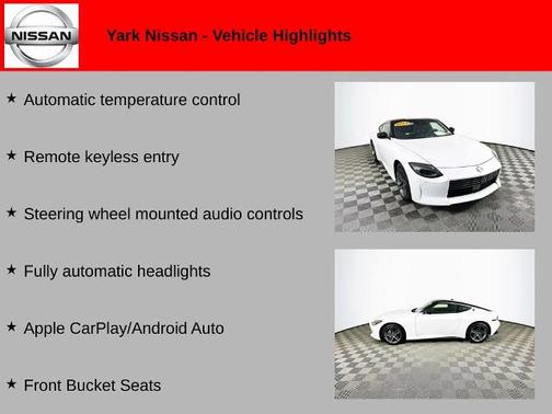 Pearl 2024 Nissan Z Sport