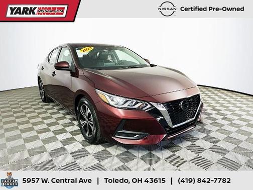 Rosewood Metallic 2023 Nissan Sentra SV