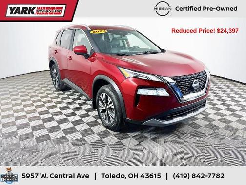 Scarlet Ember 2023 Nissan Rogue SV