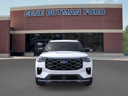 STAR WHITE MET TRI-COAT 2026 Ford Explorer Platinum