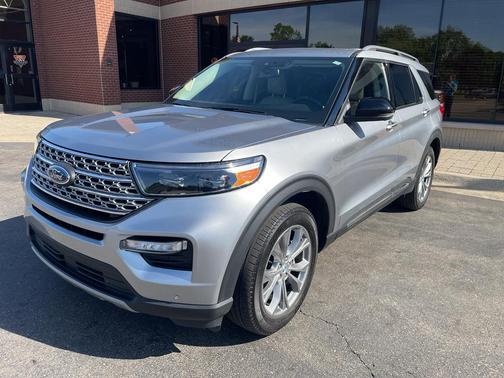ICONIC SILVER METALLIC 2023 Ford Explorer Limited