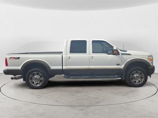 WHITE PLATINUM MET TRI-COAT 2015 Ford F-250 Lariat
