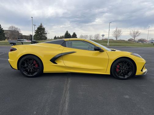 Competition Yellow Tintcoat Metallic 2025 Chevrolet Corvette Stingray w/3LT