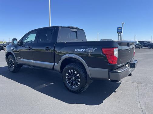 Magnetic Black 2017 Nissan Titan PRO-4X