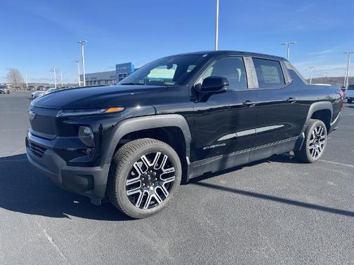 Black 2026 Chevrolet Silverado EV Work Truck
