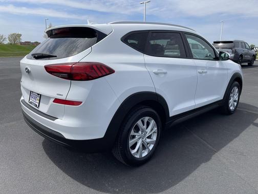 White Cream 2021 Hyundai TUCSON Value