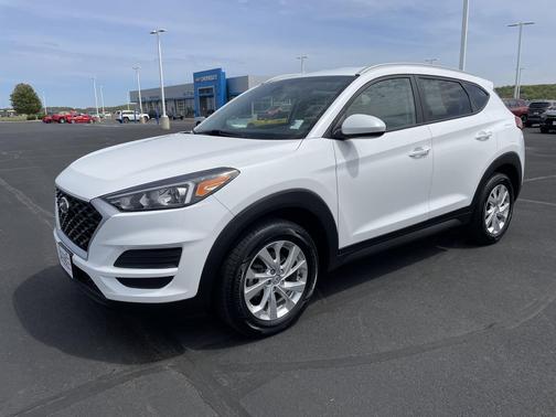 White Cream 2021 Hyundai TUCSON Value