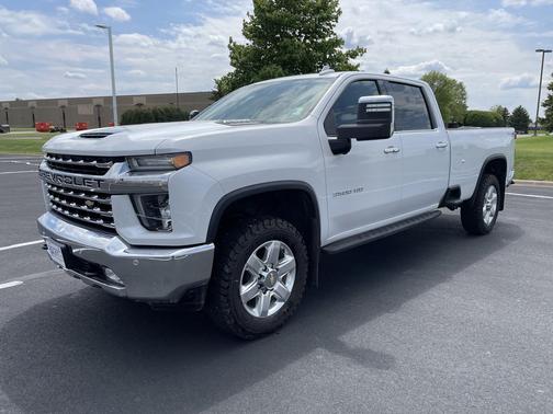 Iridescent Pearl Tricoat 2021 Chevrolet Silverado 3500 LTZ