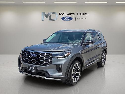 Gray Metallic 2026 Ford Explorer Platinum