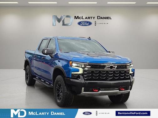 Glacier Blue Metallic 2022 Chevrolet Silverado 1500 ZR2