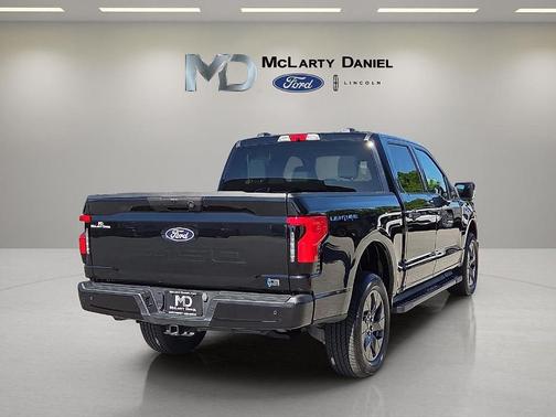 Agate Black Metallic 2024 Ford F-150 Lightning XLT