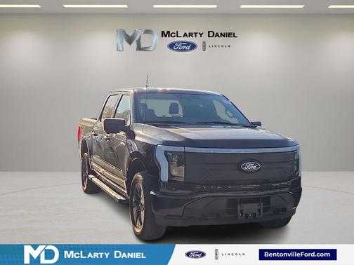 Agate Black Metallic 2024 Ford F-150 Lightning XLT