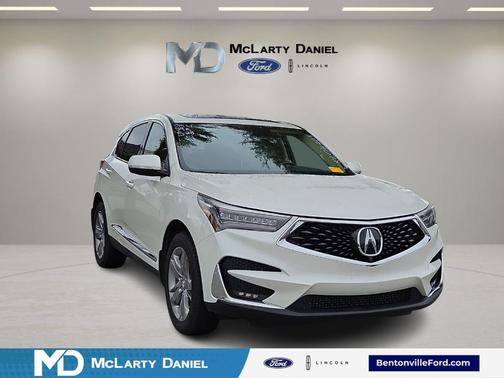 White Diamond Pearl 2019 Acura RDX Advance Package