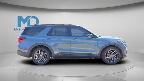 Vapor Blue 2025 Ford Explorer ST