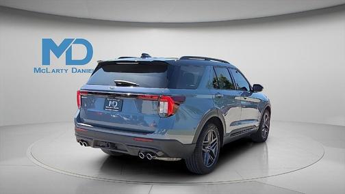 Vapor Blue 2025 Ford Explorer ST