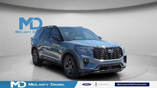 Vapor Blue 2025 Ford Explorer ST